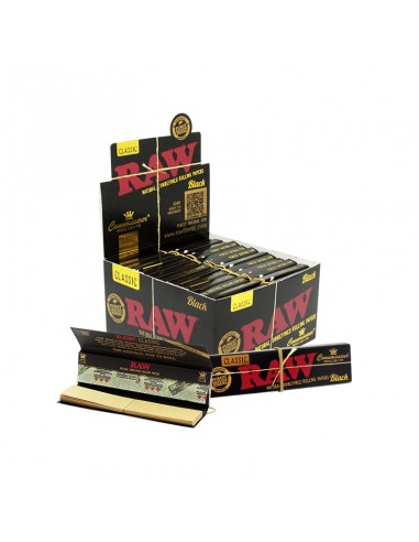 Raw Black 1 1/4 Connoisseur